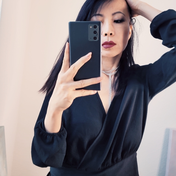 Fashion Nova wrap top - Picture 6 of 8